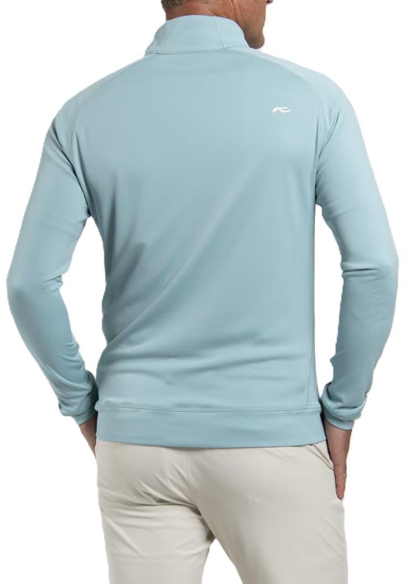 KJUS Keano Half-Zip męska bluza, riverbank/atlanta blue
