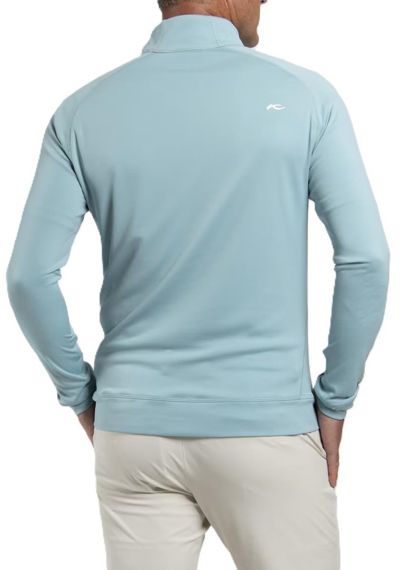 KJUS Keano Half-Zip męska bluza, riverbank/atlanta blue