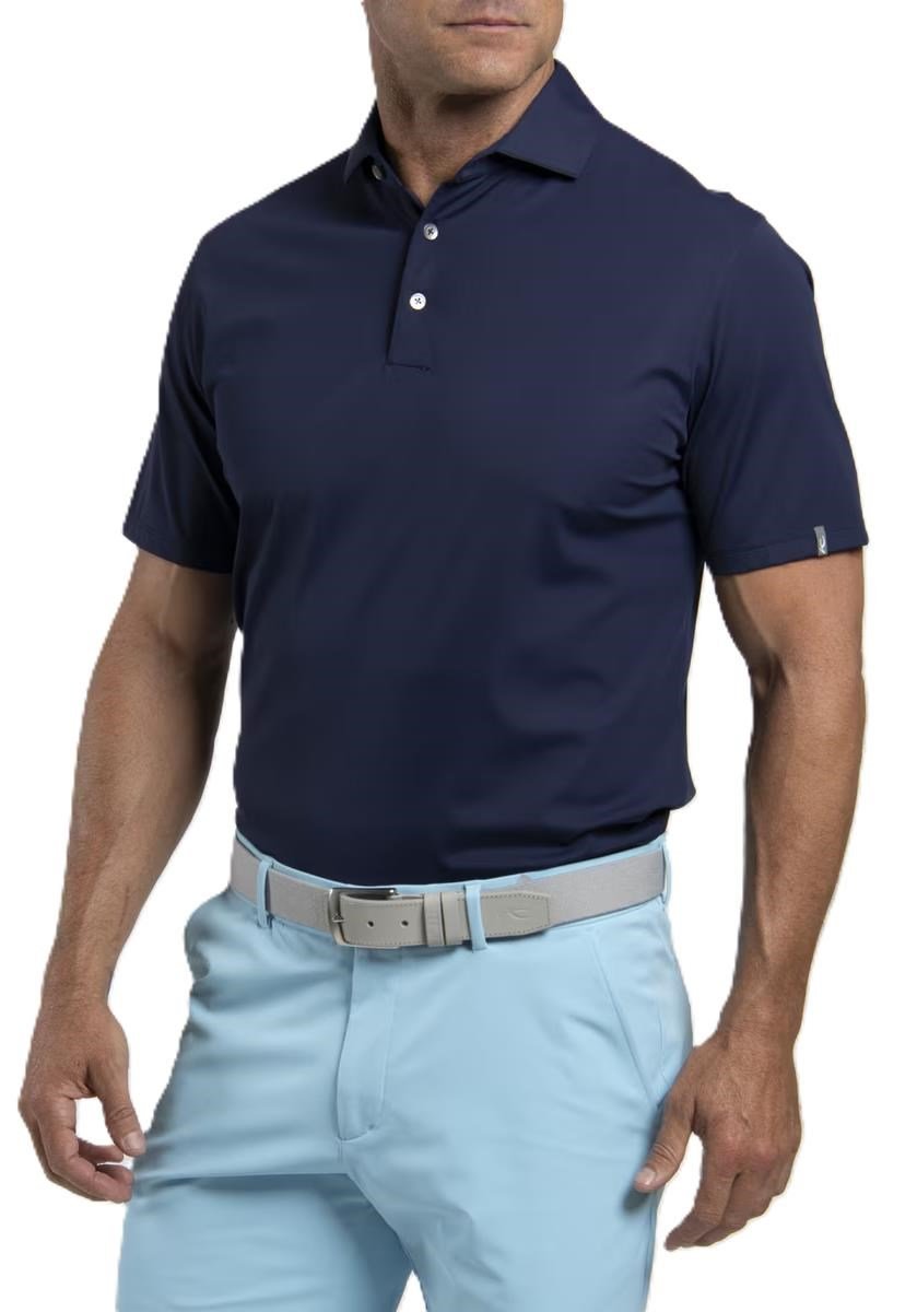 KJUS Cool Point męskie polo, atlanta blue
