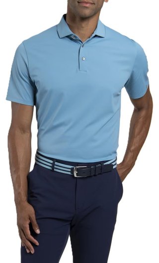 KJUS Cool Point męskie polo, atlas blue