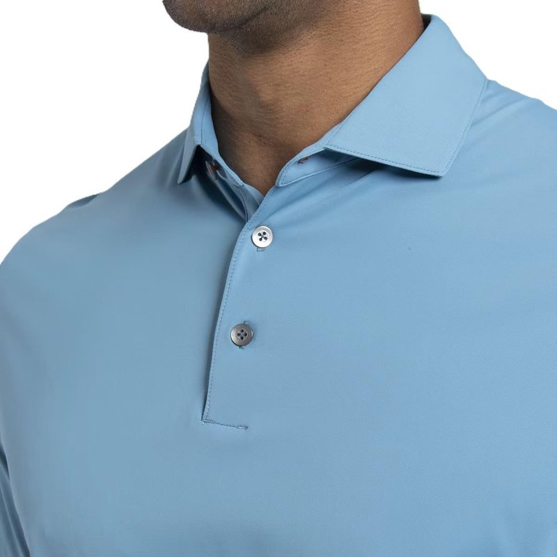 KJUS Cool Point męskie polo, atlas blue