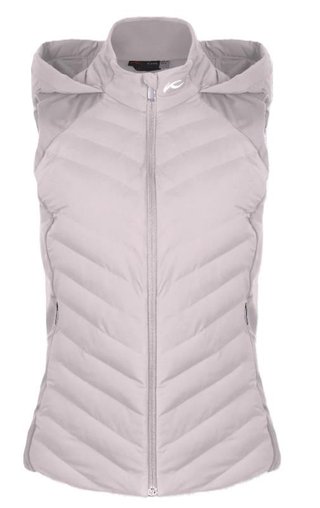 KJUS Sundance Hooded Gilet damska kamizelka, oyster