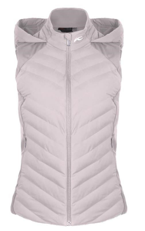 KJUS Sundance Hooded Gilet damska kamizelka, oyster