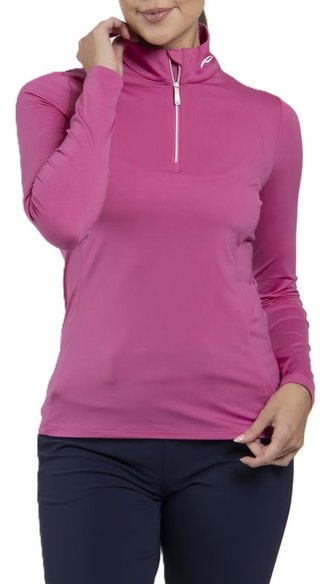 KJUS Collagen Midlayer Half-Zip bluza damska, peony