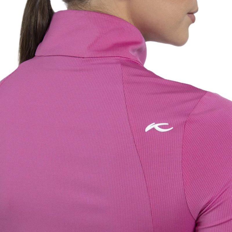KJUS Collagen Midlayer Half-Zip bluza damska, peony