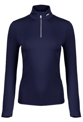 KJUS Collagen Midlayer Half-Zip bluza damska, atlanta blue