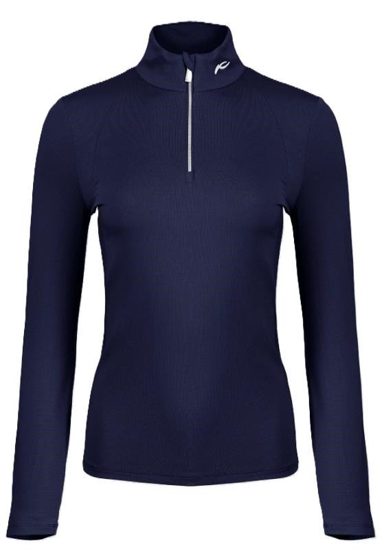 KJUS Collagen Midlayer Half-Zip bluza damska, atlanta blue
