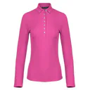 KJUS Catalina Cool damskie polo z długim rękawem, peony