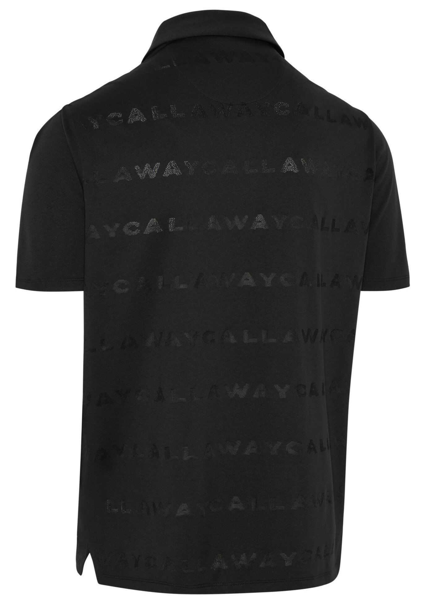 Callaway Mid Century Jacquard męskie polo, anthracite