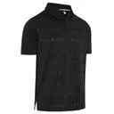 Callaway Mid Century Jacquard męskie polo, anthracite