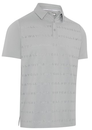 Callaway Mid Century Jacquard męskie polo, quarry