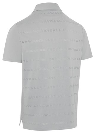 Callaway Mid Century Jacquard męskie polo, quarry