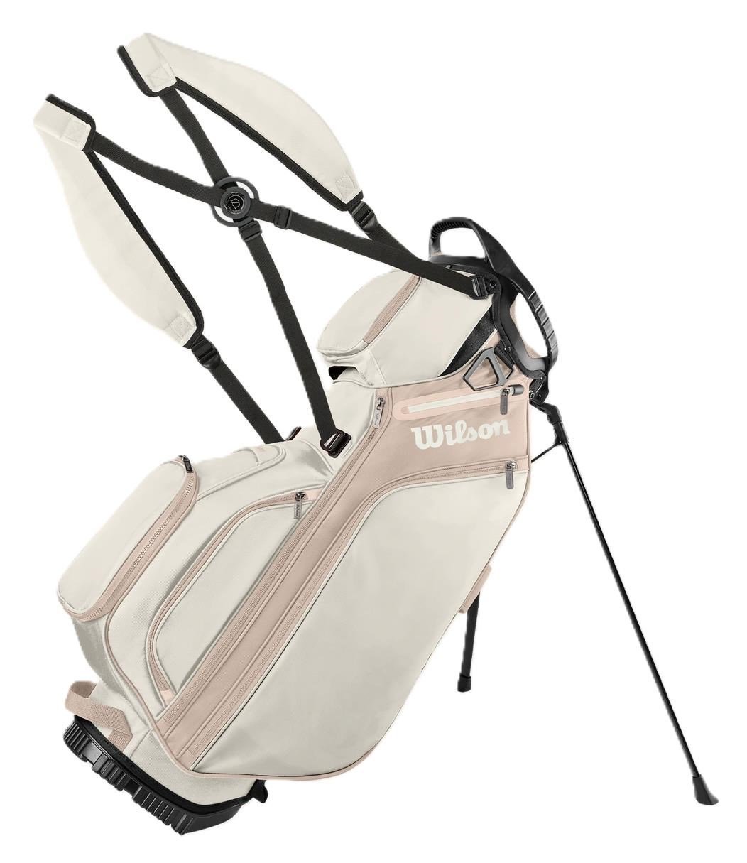 Wilson Aurora damski stand bag, biały/beżowy