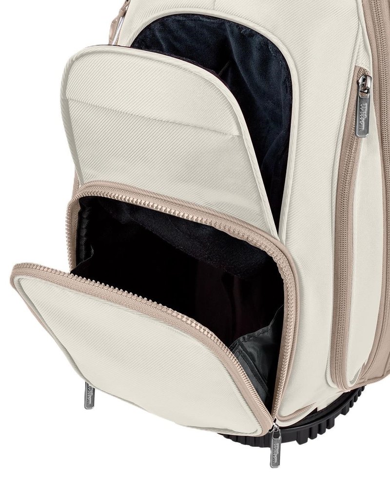 Wilson Aurora damski stand bag, biały/beżowy
