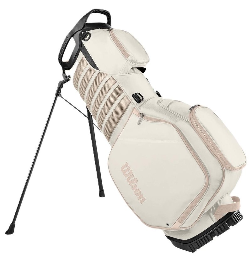 Wilson Aurora damski stand bag, biały/beżowy