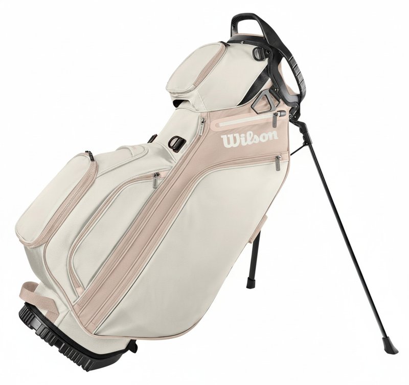 Wilson Aurora damski stand bag, biały/beżowy