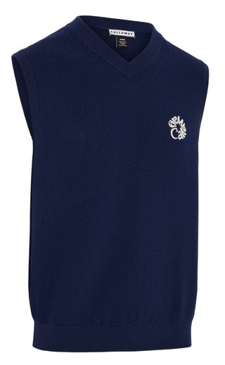 Callaway Mid Century męska kamizelka, medieval blue