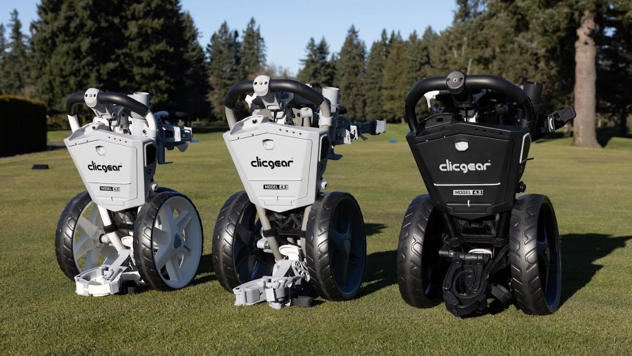 Clicgear 4.5 wózek golfowy, szary