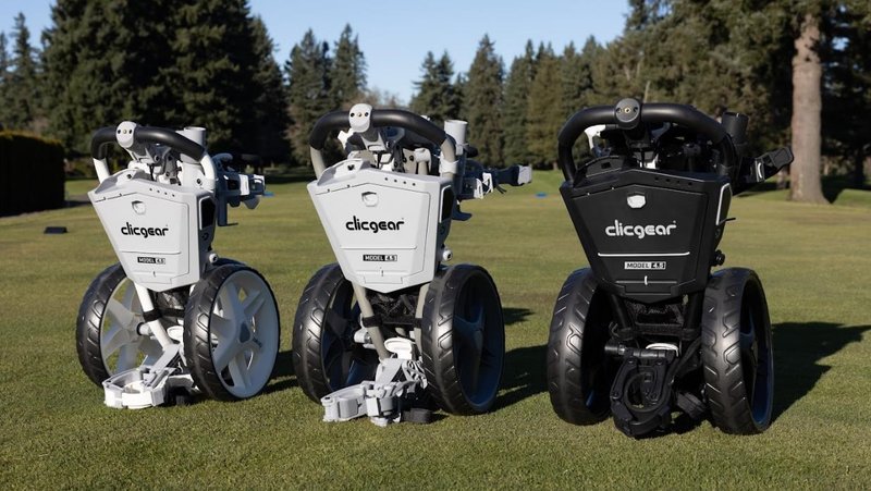 Clicgear 4.5 wózek golfowy, szary