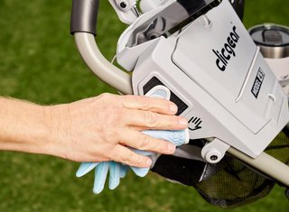 Clicgear 4.5 wózek golfowy, granatowy
