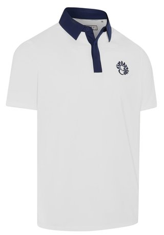 Callaway Mid Century męskie polo, białe