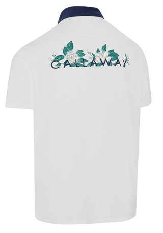 Callaway Mid Century męskie polo, białe