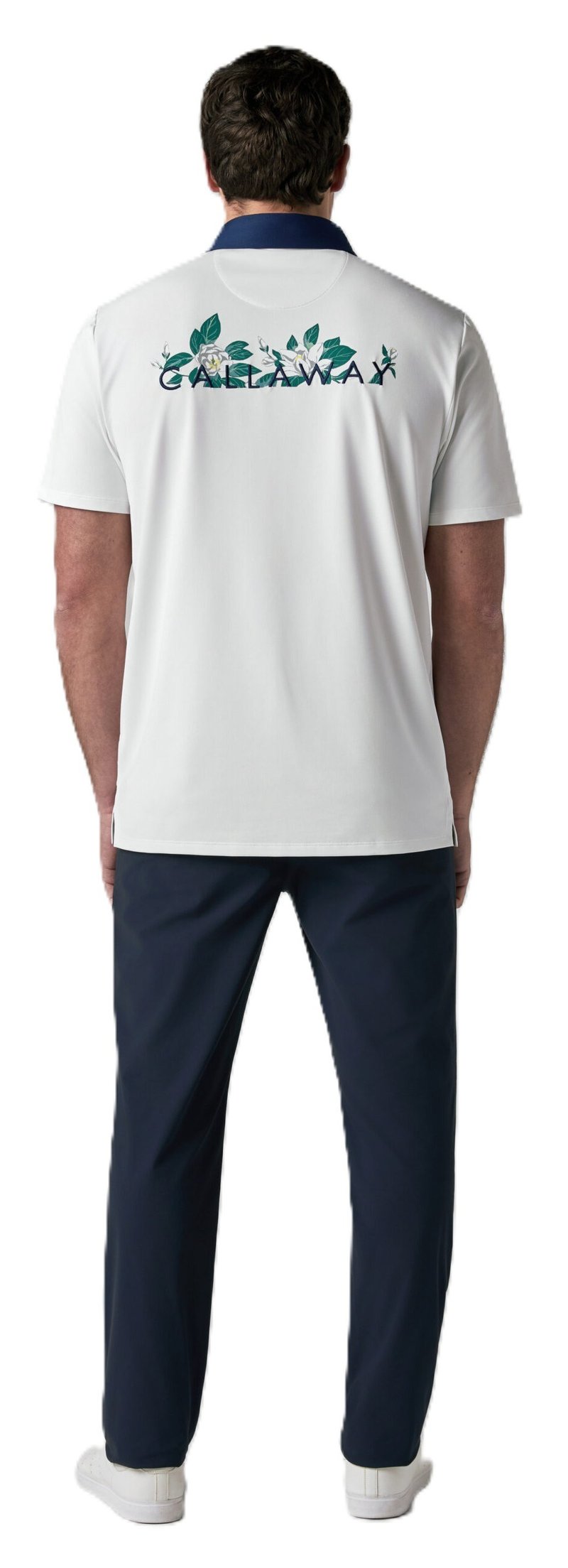 Callaway Mid Century męskie polo, białe