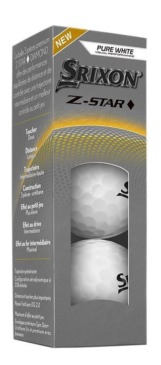 Srixon Z-Star Diamond: 3+1 + nadruk