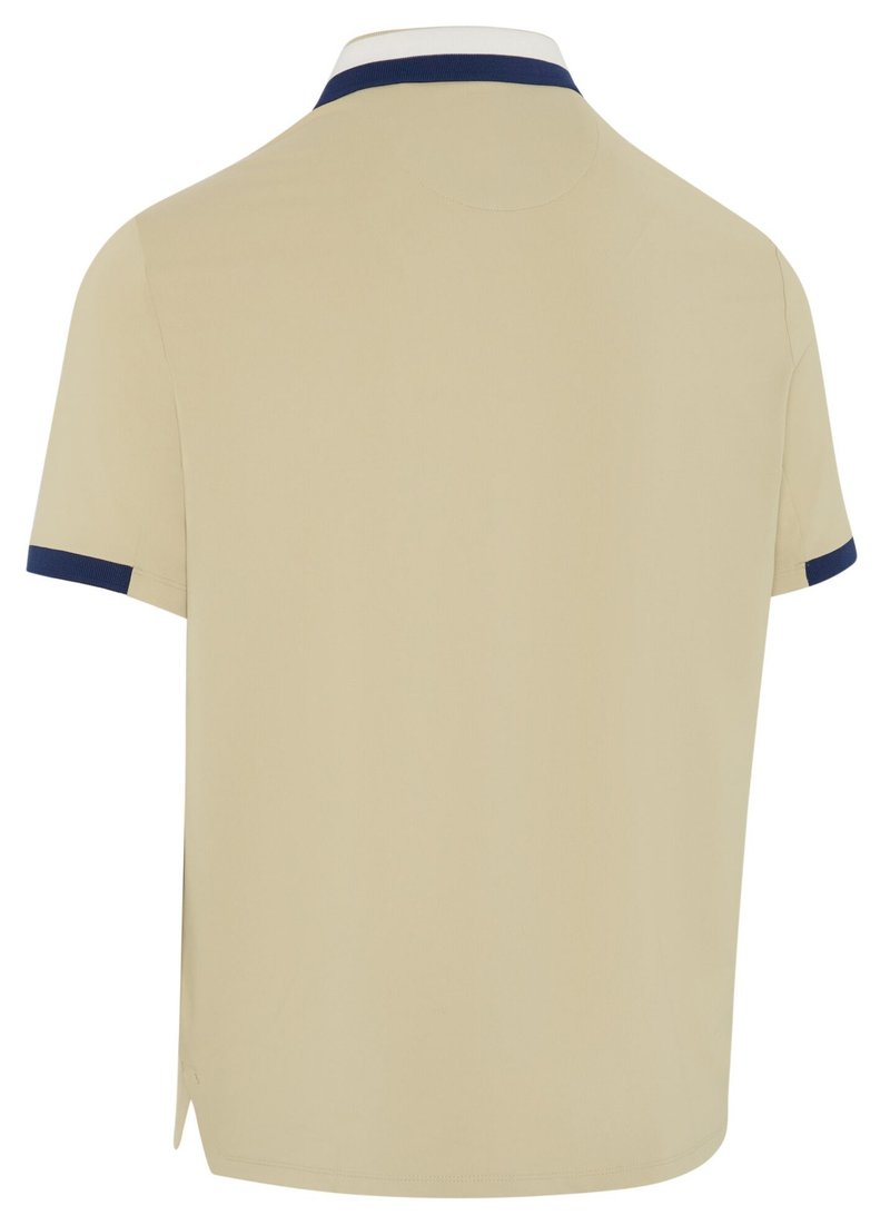Callaway Mid Century Striped Rib Colla męskie polo, fields of rye