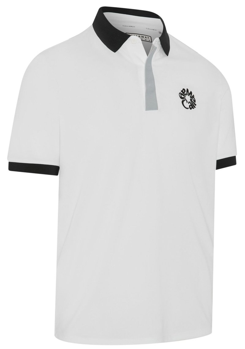 Callaway Modern Traveler męskie polo, białe