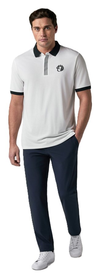 Callaway Modern Traveler męskie polo, białe