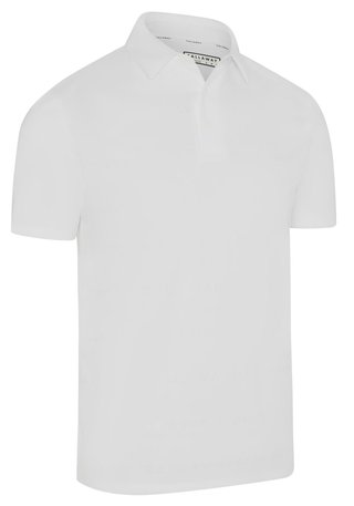 Callaway Mid Century Jacquard męskie polo, białe