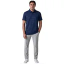 Callaway Mid Century Jacquard męskie polo, granatowe