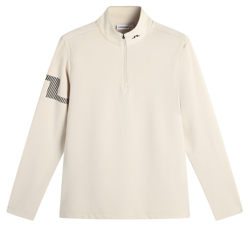 J.Lindeberg Heath Strike Mid Layer męska bluza, moonbeam
