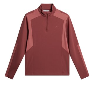 J.Lindeberg Lukas Quarter Zip Mid Layer męska bluza, apple butter