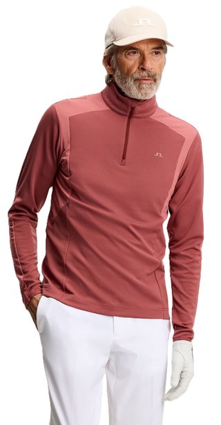 J.Lindeberg Lukas Quarter Zip Mid Layer męska bluza, apple butter