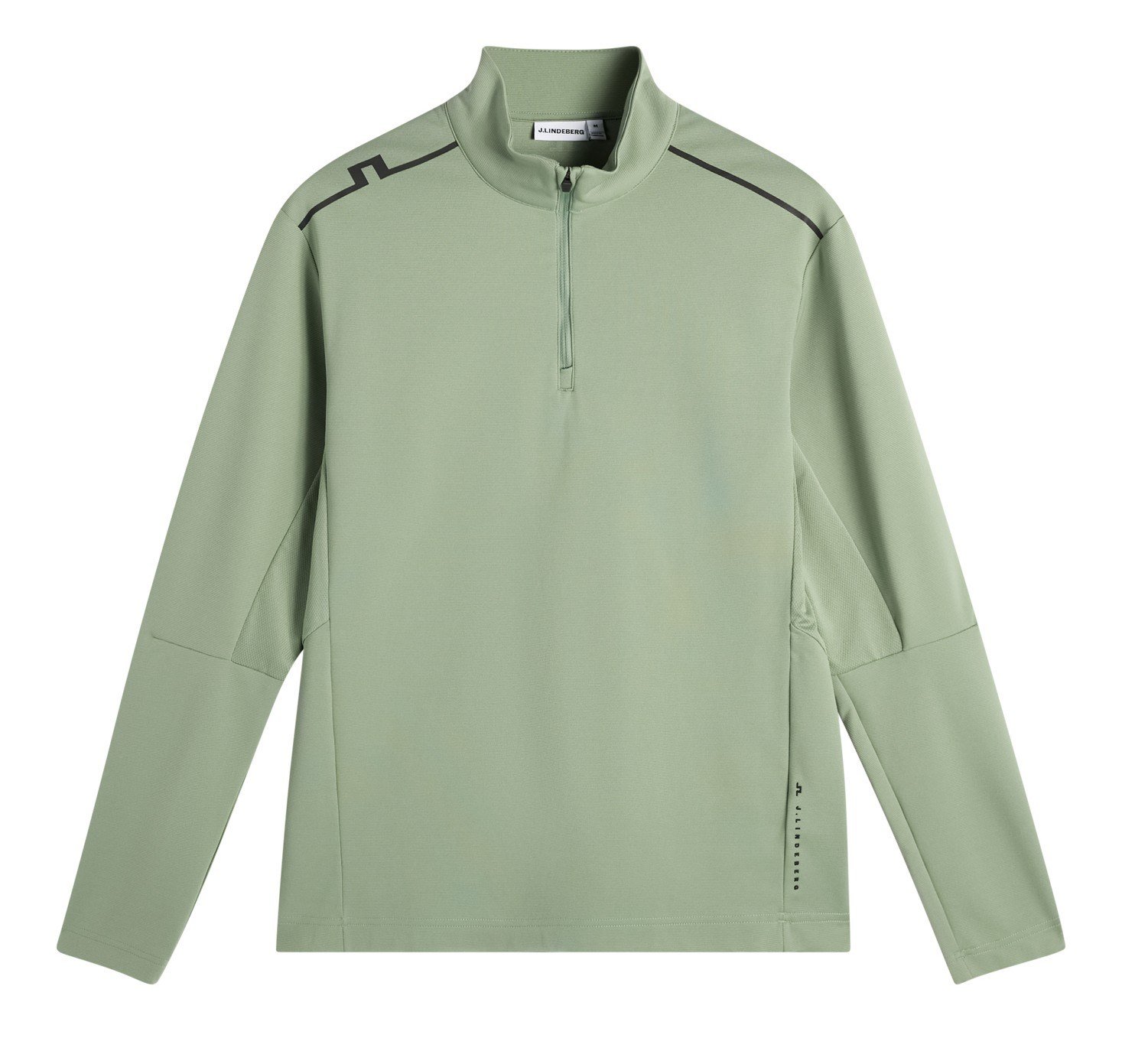 J.Lindeberg Leon Quarter Zip Mid Layer męska bluza, hedge green