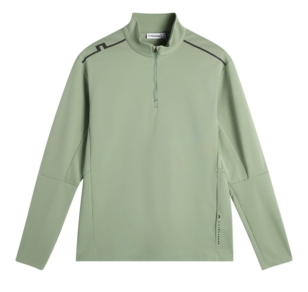 J.Lindeberg Leon Quarter Zip Mid Layer męska bluza, hedge green