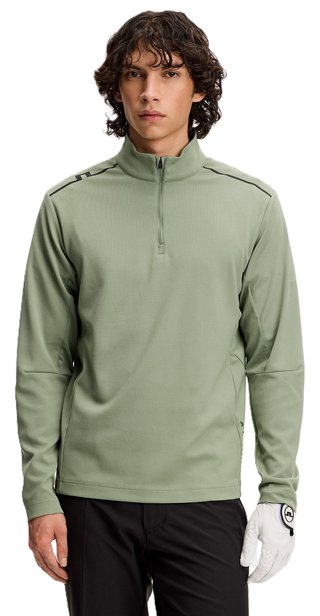 J.Lindeberg Leon Quarter Zip Mid Layer męska bluza, hedge green