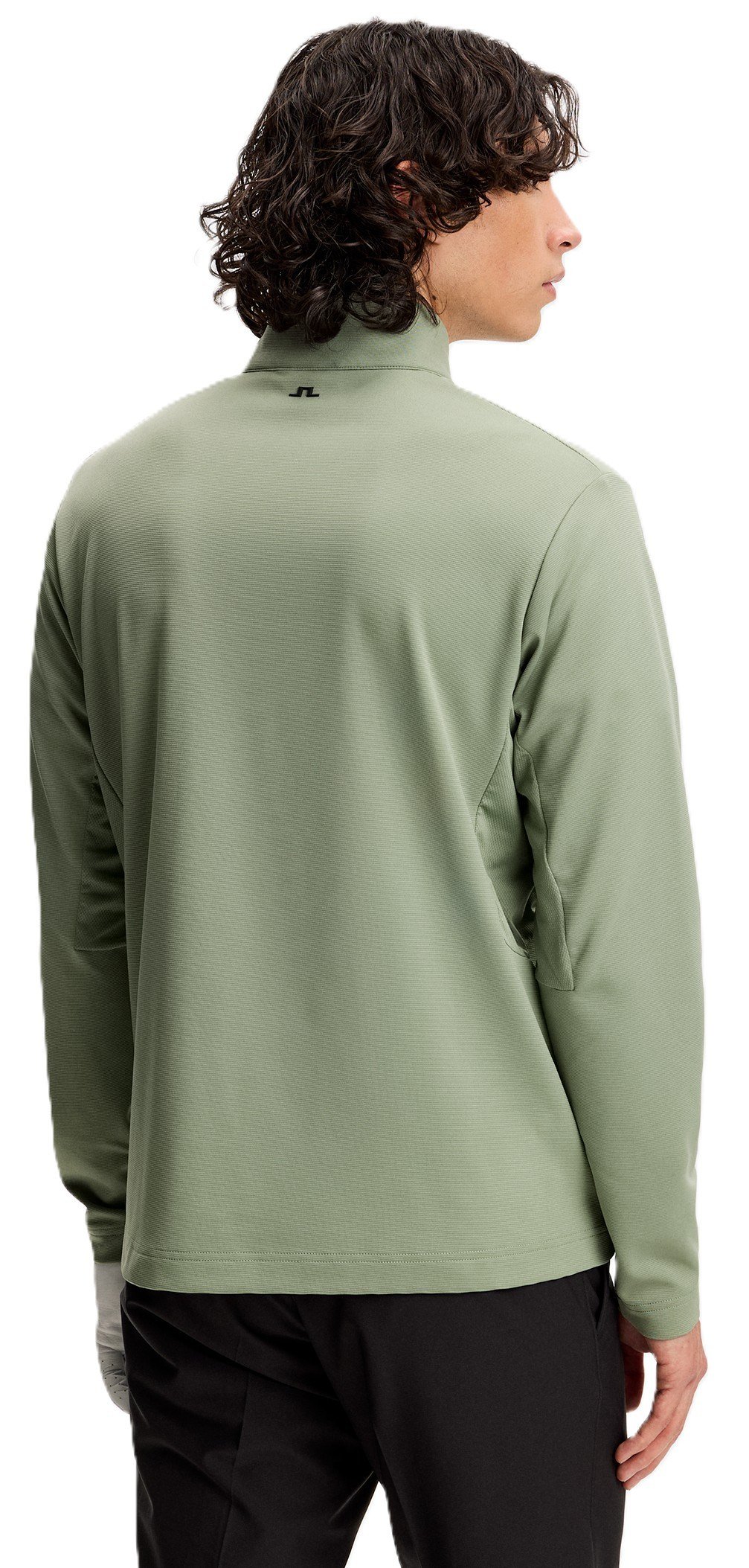 J.Lindeberg Leon Quarter Zip Mid Layer męska bluza, hedge green