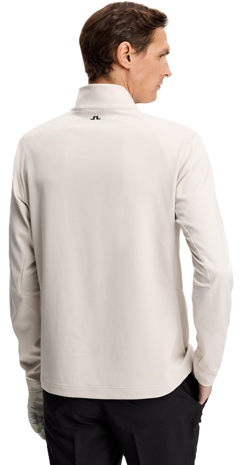 J.Lindeberg Leon Quarter Zip Mid Layer męska bluza, moonbeam