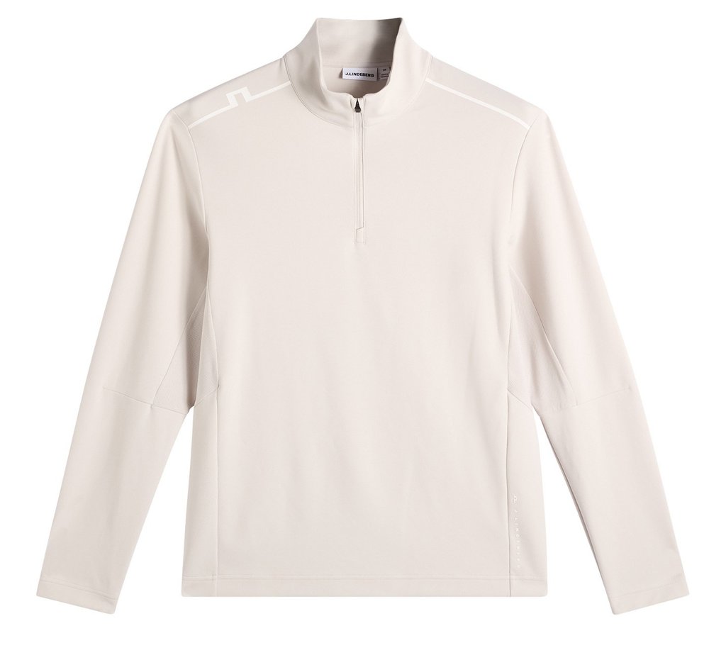 J.Lindeberg Leon Quarter Zip Mid Layer męska bluza, moonbeam