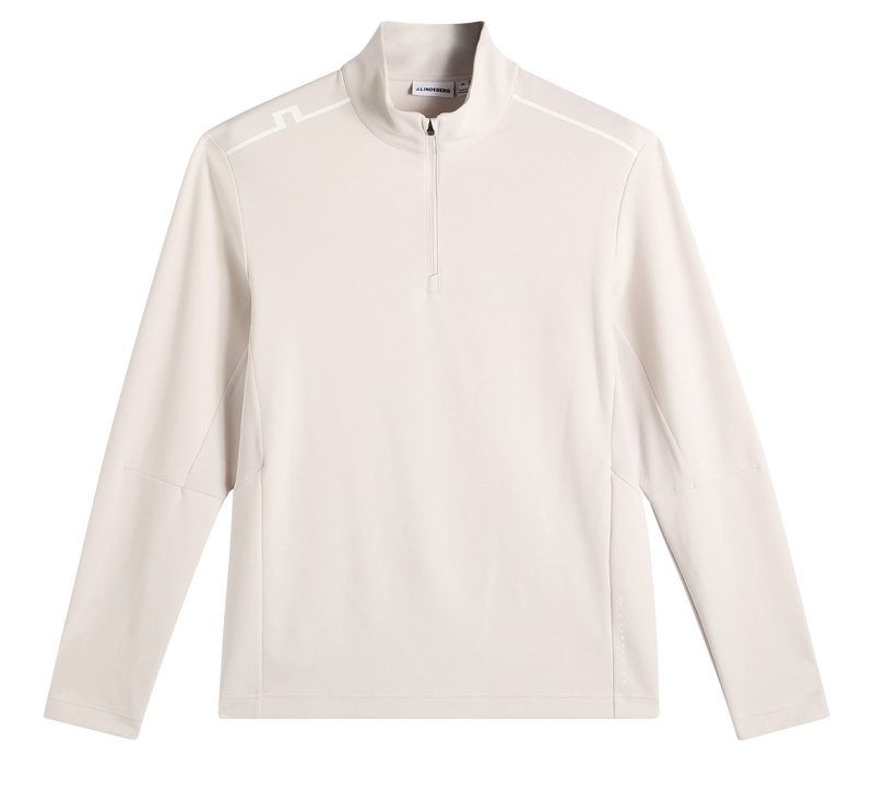J.Lindeberg Leon Quarter Zip Mid Layer męska bluza, moonbeam