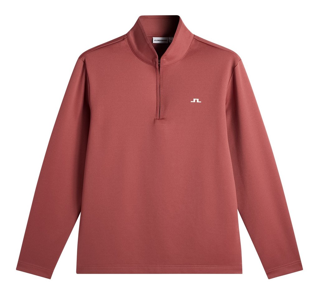 J.Lindeberg Clide Quarter Zip Mid Layer męska bluza, apple butter