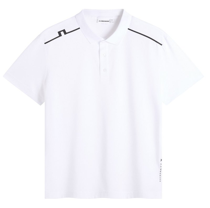 J.Lindeberg Lionel męskie polo, białe