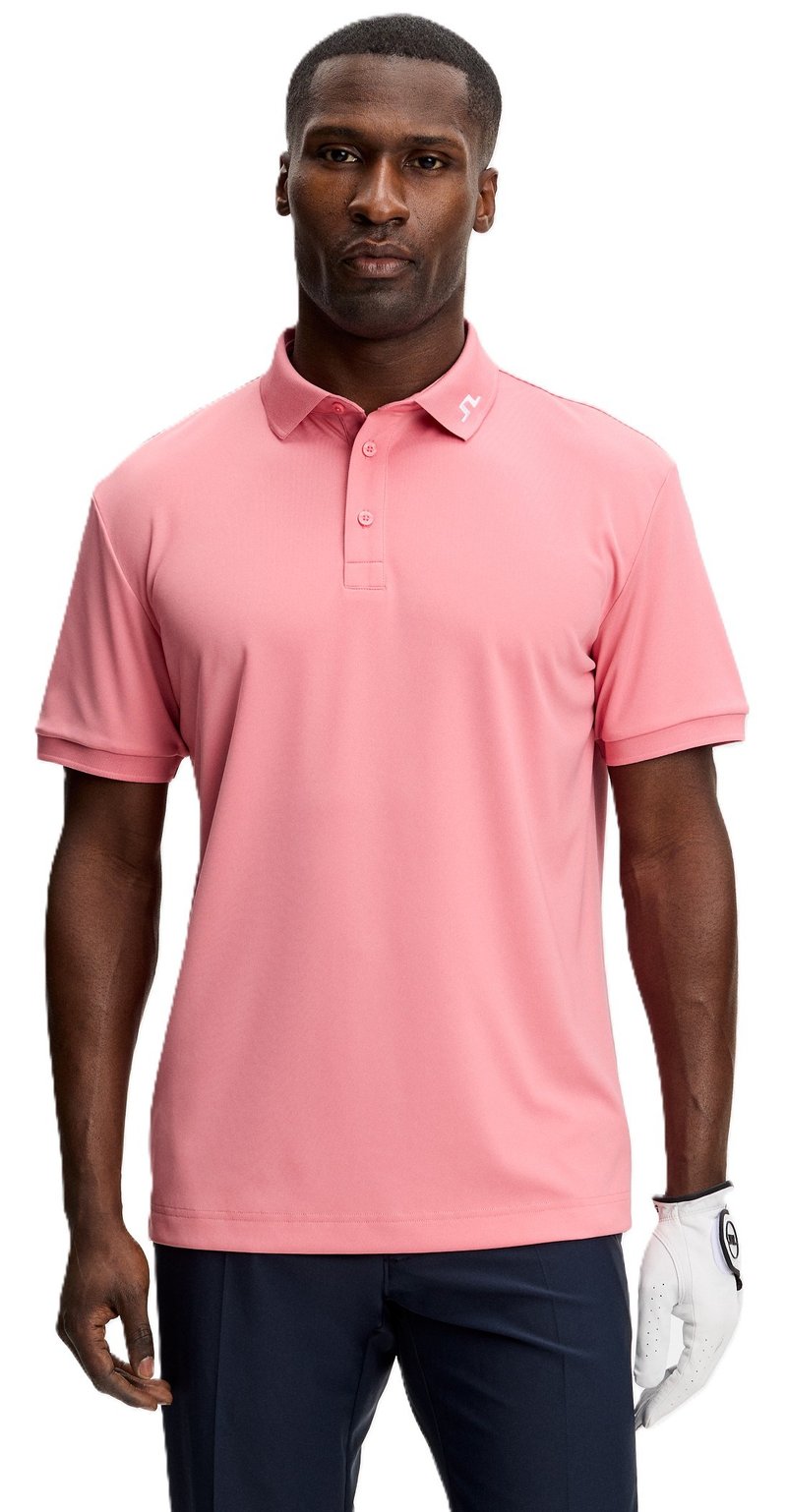 J.Lindeberg KV męskie polo, flamingo plume