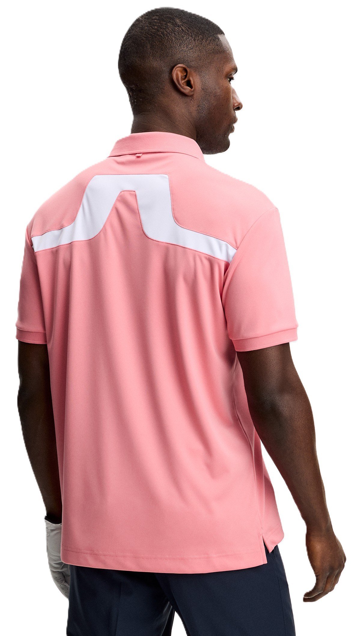 J.Lindeberg KV męskie polo, flamingo plume