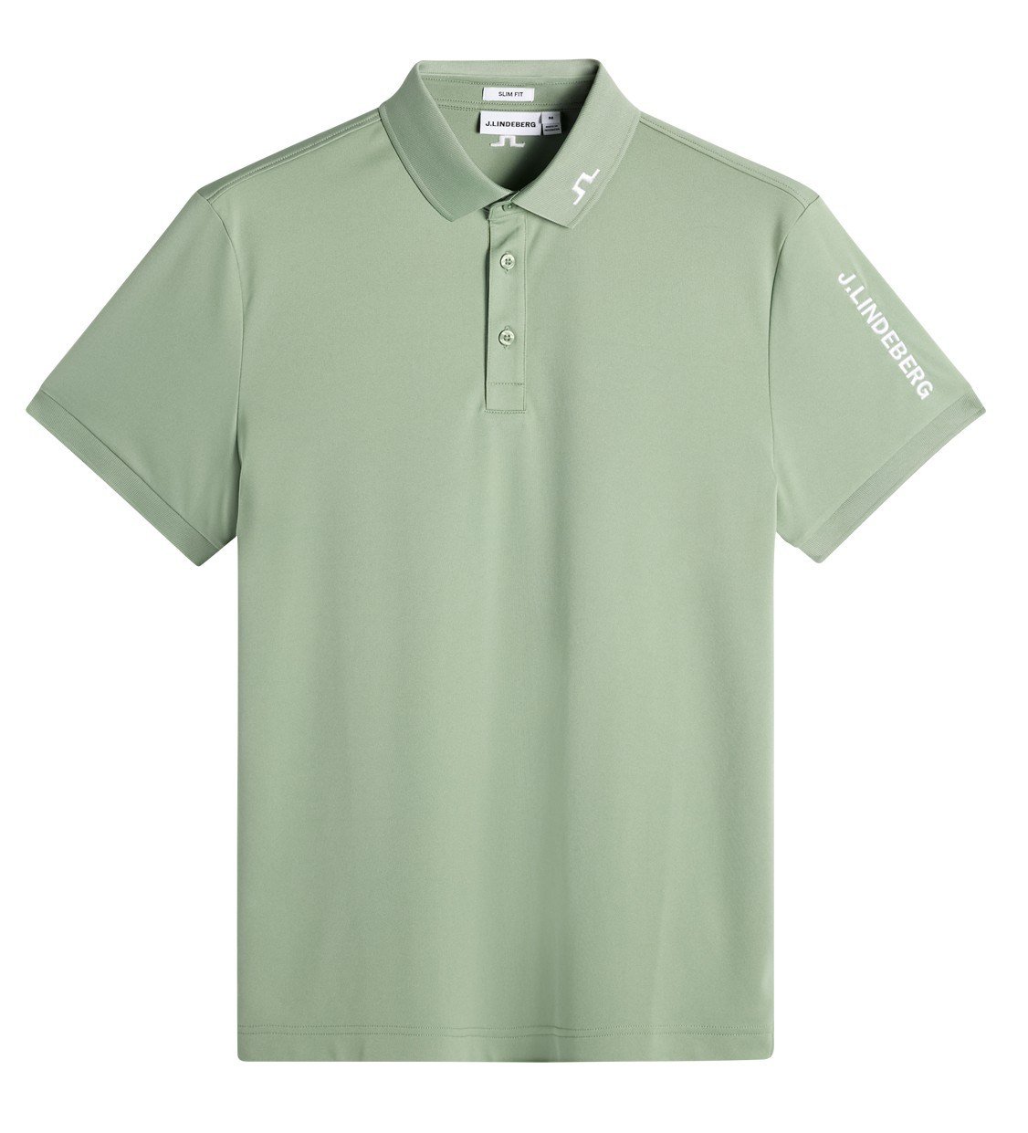 J.Lindeberg Tour Tech Slim Fit męskie polo, hedge green