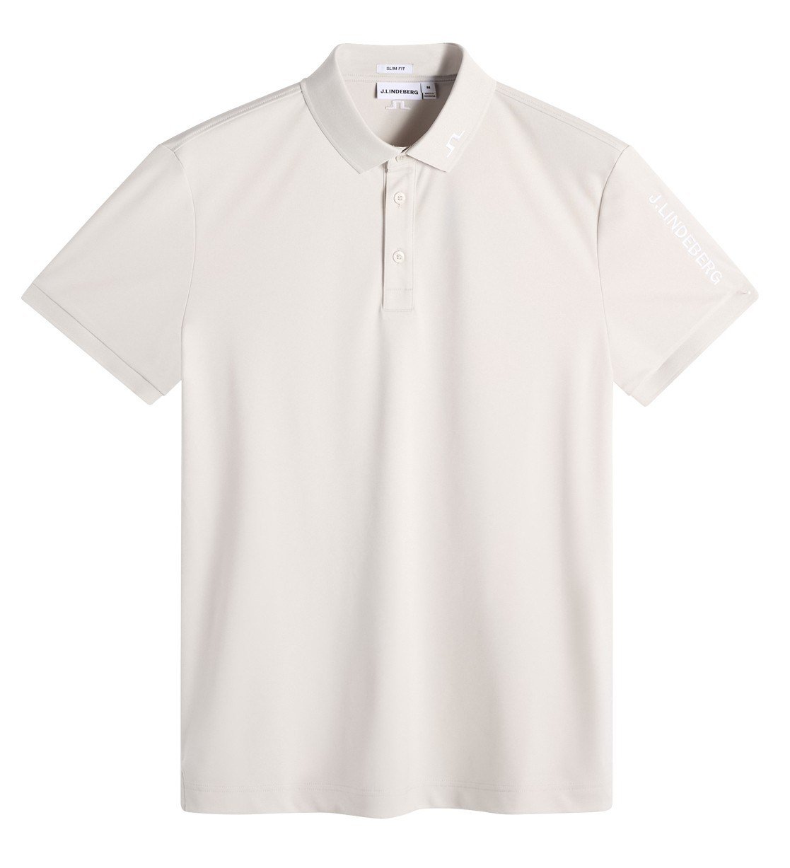 J.Lindeberg Tour Tech Slim Fit męskie polo, moonbeam