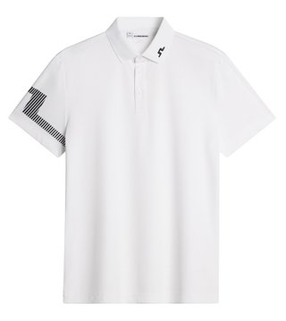 J.Lindeberg Heath męskie polo, białe